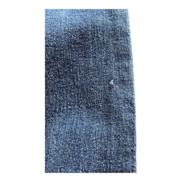 Indigo Blue Maternity Bootcut/Flare Leg Jeans~Size XS~Dark Wash Denim L5 22 - Picture 8 of 11